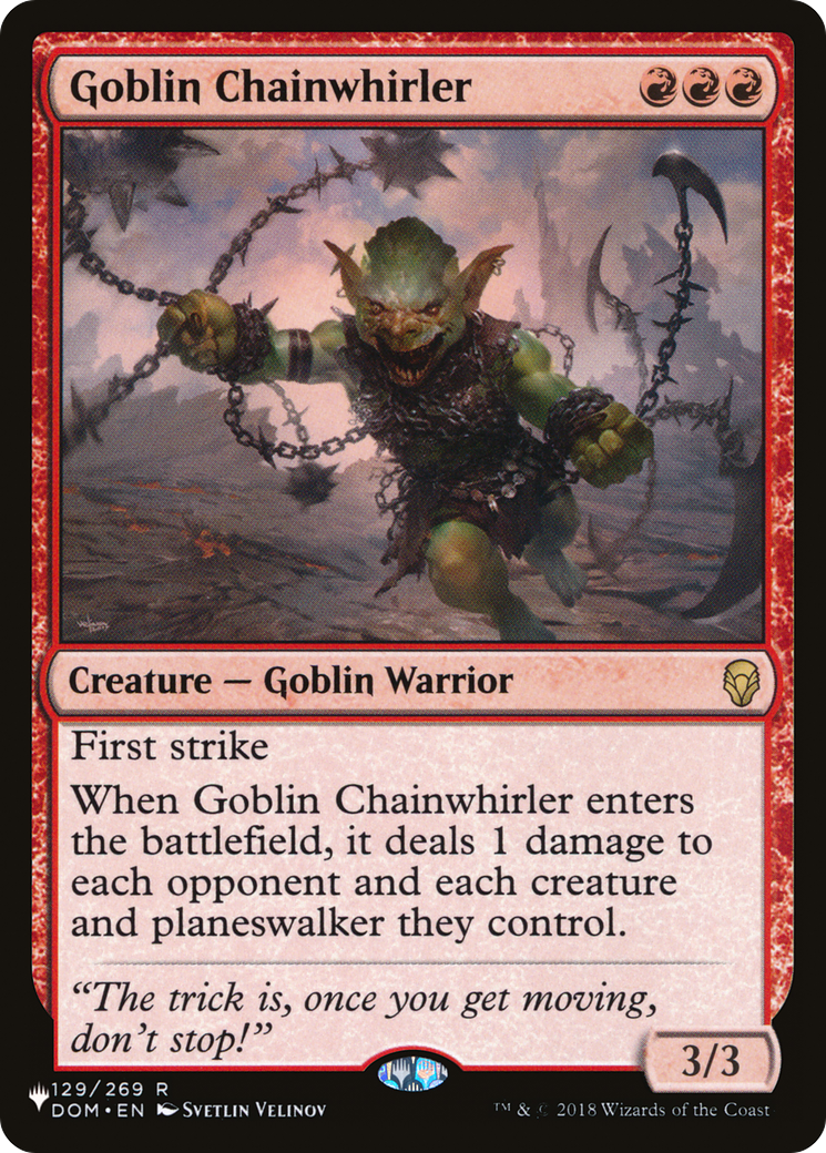 Goblin Chainwhirler [The List] | Good Games North
