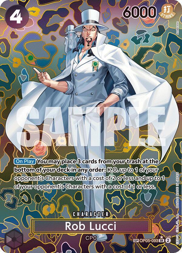 Rob Lucci OP05-093 (Emperors in the New World)  - Special Foil | Good Games North