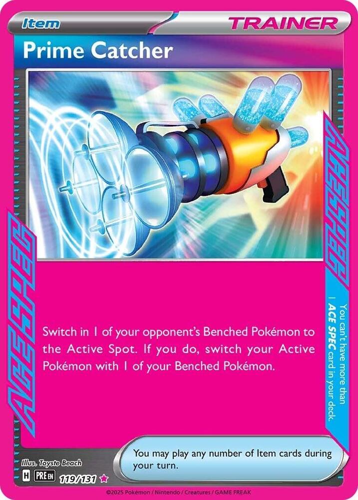 Prime Catcher (119/131) [Scarlet & Violet: Prismatic Evolutions] | Good Games North