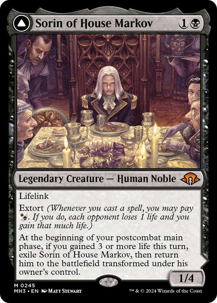 Sorin of House Markov // Sorin, Ravenous Neonate [Modern Horizons 3] | Good Games North