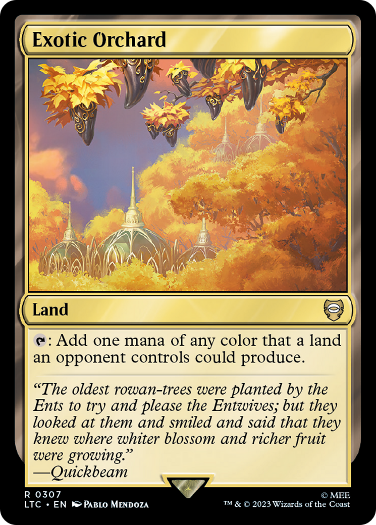 Exotic Orchard [The Lord of the Rings: Tales of Middle-Earth Commander] | Good Games North