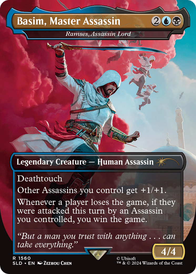 Basim, Master Assassin - Ramses, Assassin Lord (Rainbow Foil) [Secret Lair Drop Series] | Good Games North