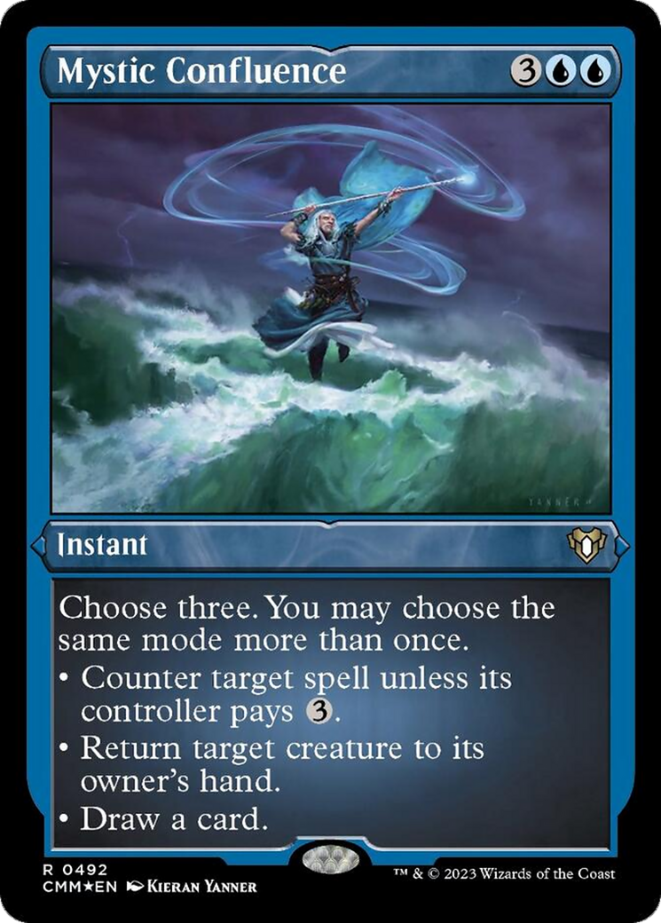 Mystic Confluence (Foil Etched) [Commander Masters] | Good Games North