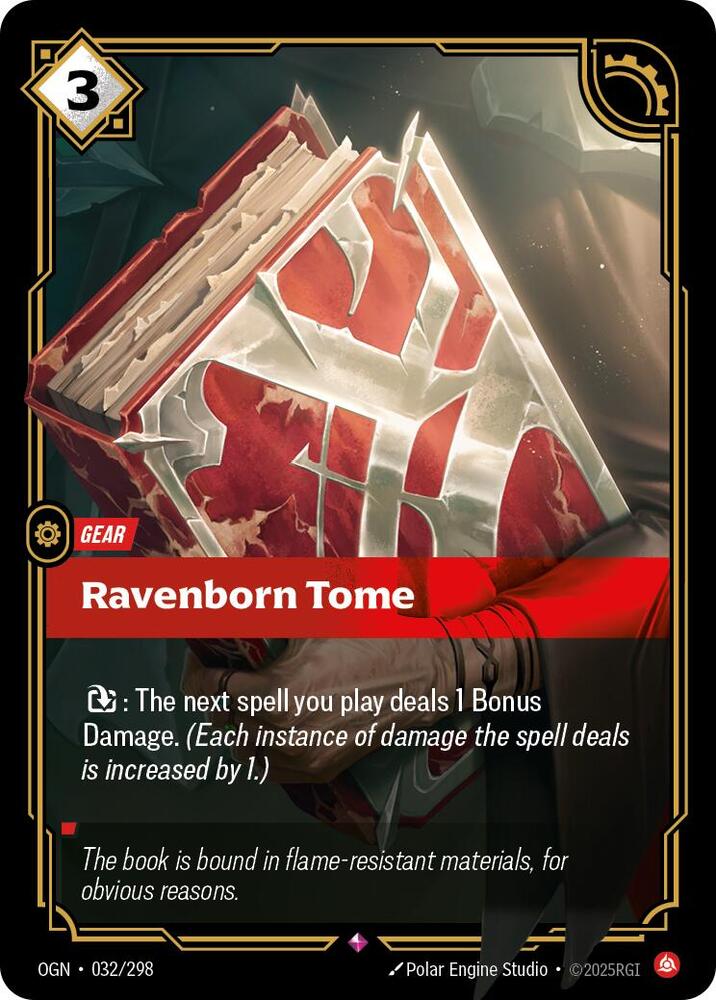 Ravenborn Tome (Origins)  - Foil | Good Games North