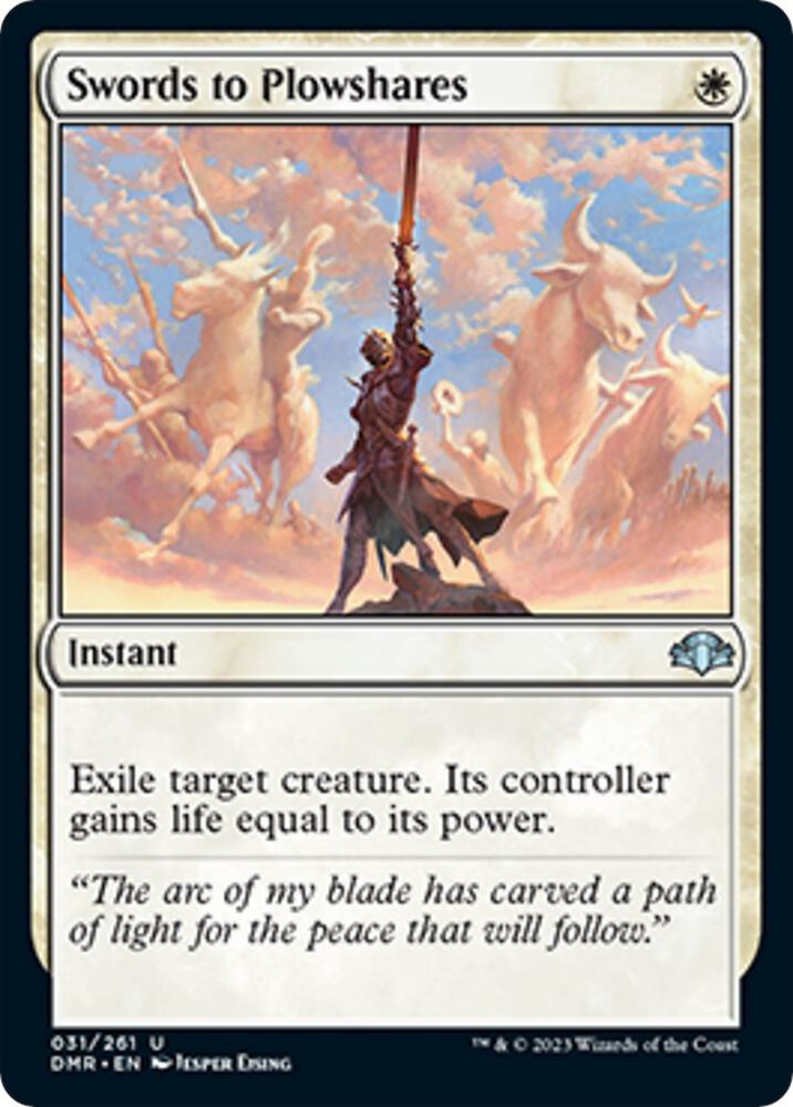 Swords to Plowshares (Dominaria Remastered)  | Good Games North