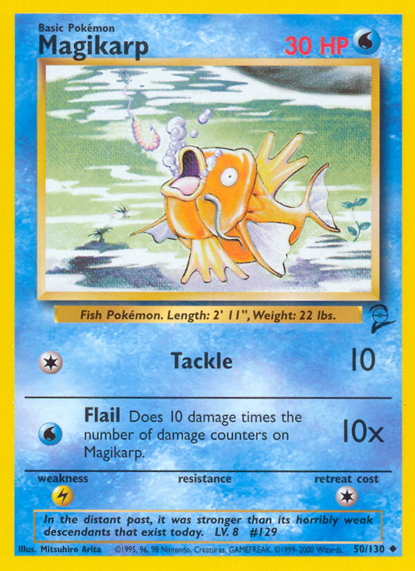 Magikarp (50/130) [Base Set 2] | Good Games North