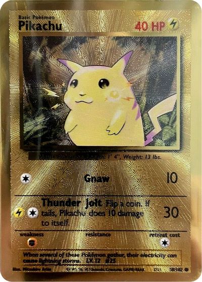 Pikachu (58/102) (Celebrations Metal Card) [Celebrations: 25th Anniversary] | Good Games North