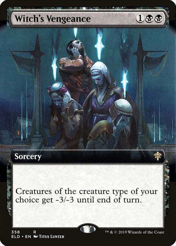 Witch's Vengeance 358/269 (Throne of Eldraine)  - Extended Art Foil | Good Games North