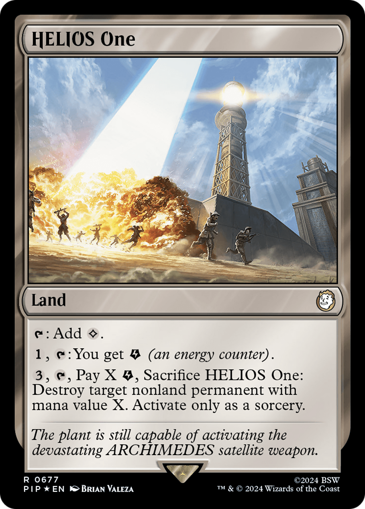 HELIOS One (Surge Foil) [Fallout] | Good Games North