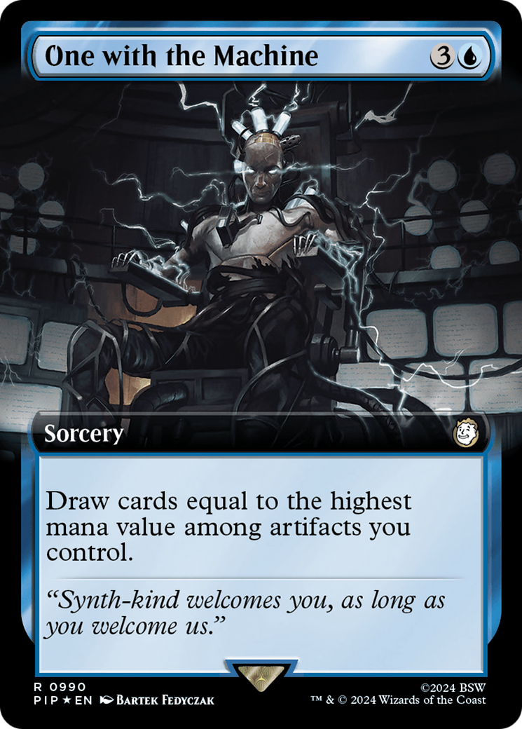 One with the Machine (Extended Art) (Surge Foil) [Fallout] | Good Games North