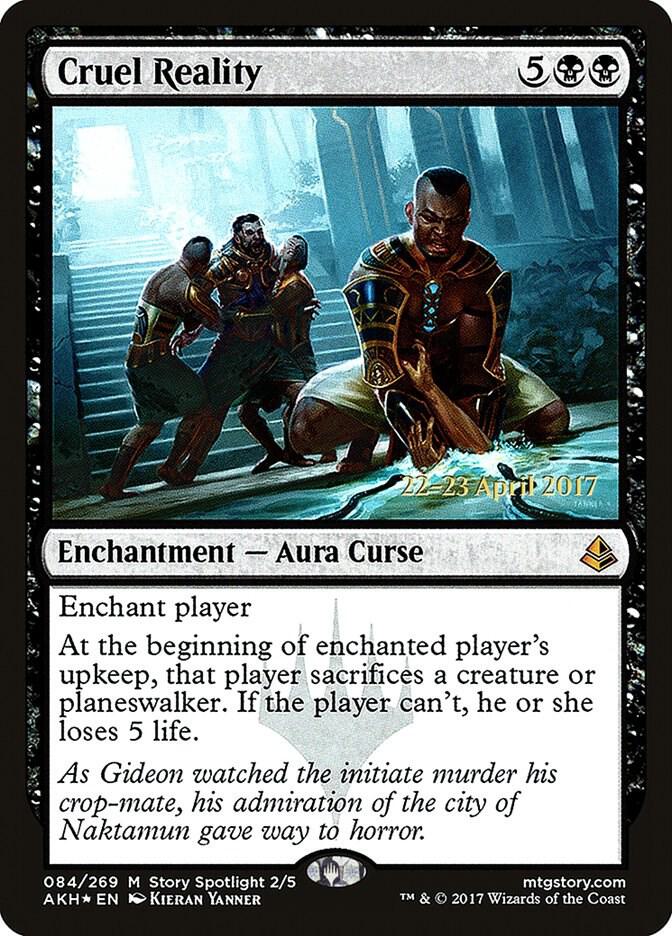 Cruel Reality (Prerelease Cards)  - Foil | Good Games North