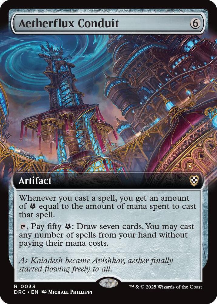 Aetherflux Conduit Extended Art (Commander: Aetherdrift)  | Good Games North