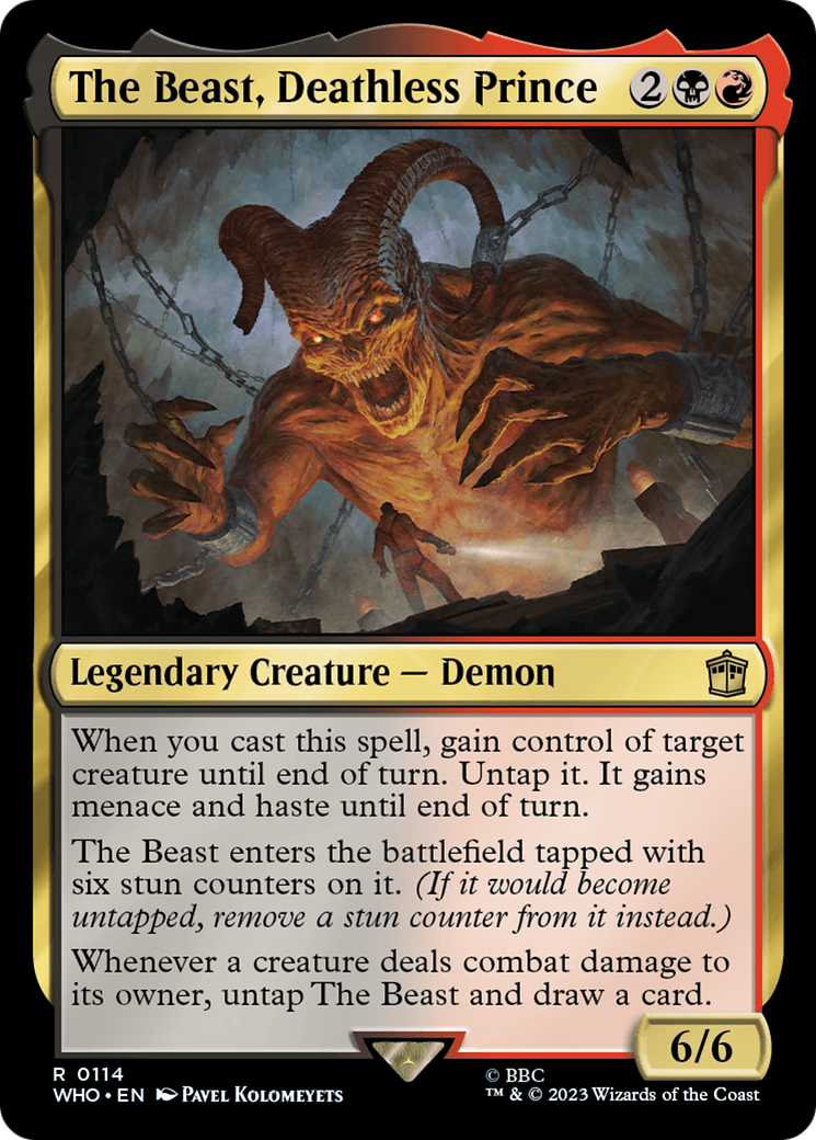 The Beast, Deathless Prince [Doctor Who] | Good Games North