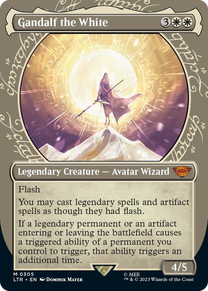 Gandalf the White Showcase (Universes Beyond: The Lord of the Rings: Tales of Middle-earth)  | Good Games North