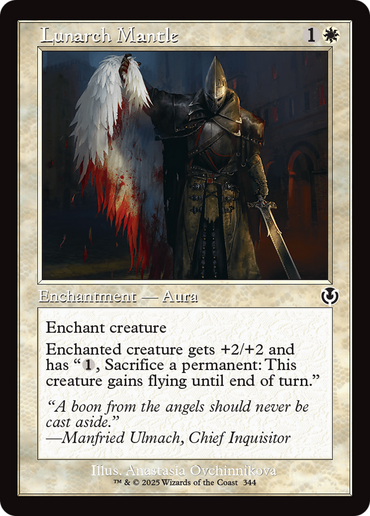 Lunarch Mantle (Retro Frame) [Innistrad Remastered] | Good Games North