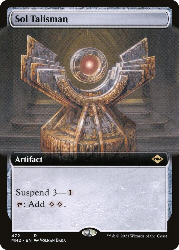 Sol Talisman Extended Art (Modern Horizons 2)  | Good Games North