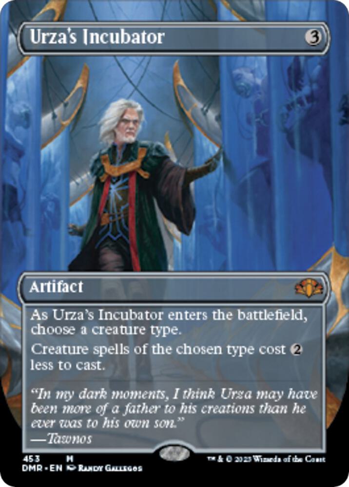 Urzas Incubator Borderless (Dominaria Remastered)  - Foil | Good Games North