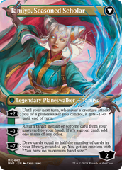 Tamiyo, Inquisitive Student // Tamiyo, Seasoned Scholar (Borderless) [Modern Horizons 3] | Good Games North