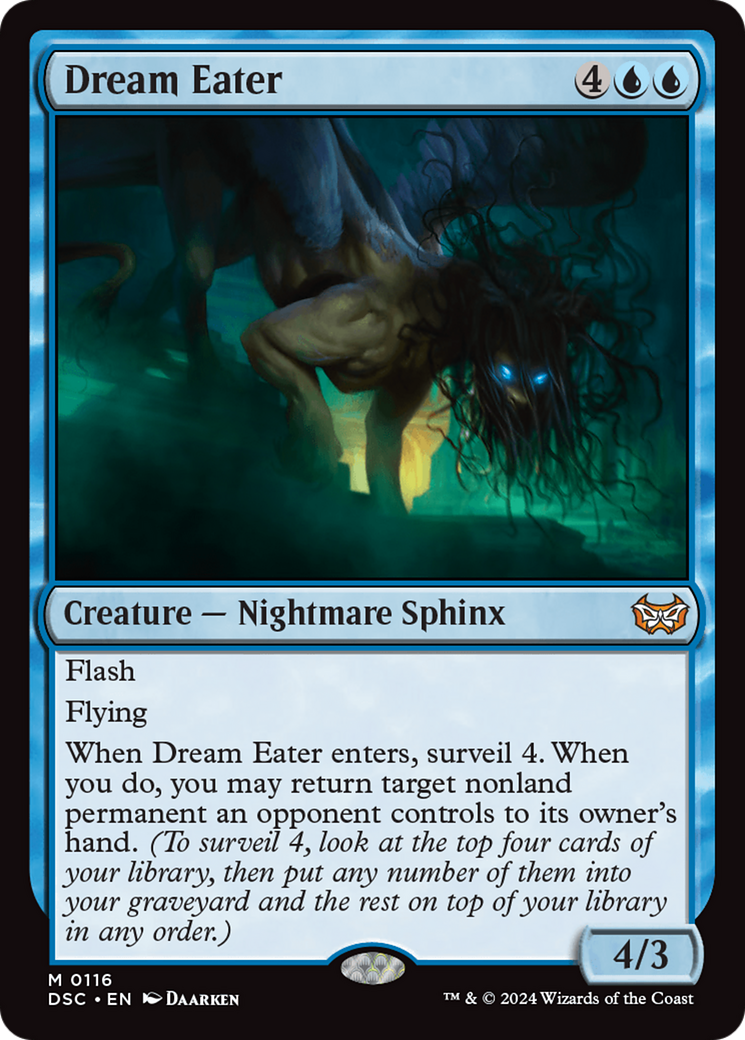 Dream Eater [Duskmourn: House of Horror Commander] | Good Games North