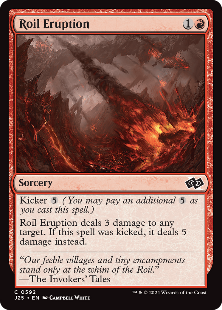 Roil Eruption [Foundations Jumpstart] | Good Games North