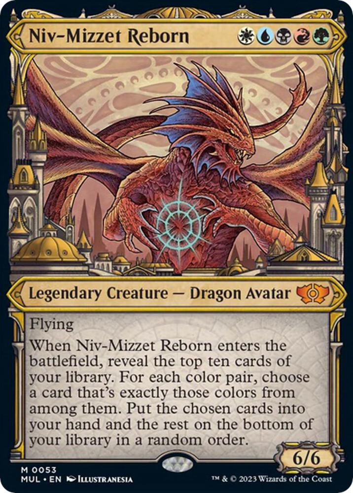 Niv Mizzet Reborn (March of the Machine: Multiverse Legends)  - Foil | Good Games North