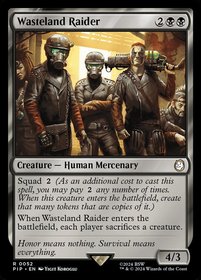 Wasteland Raider 52/326 (Universes Beyond: Fallout)  | Good Games North