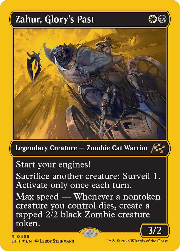 Zahur, Glory's Past (First-Place Foil) [Aetherdrift] | Good Games North