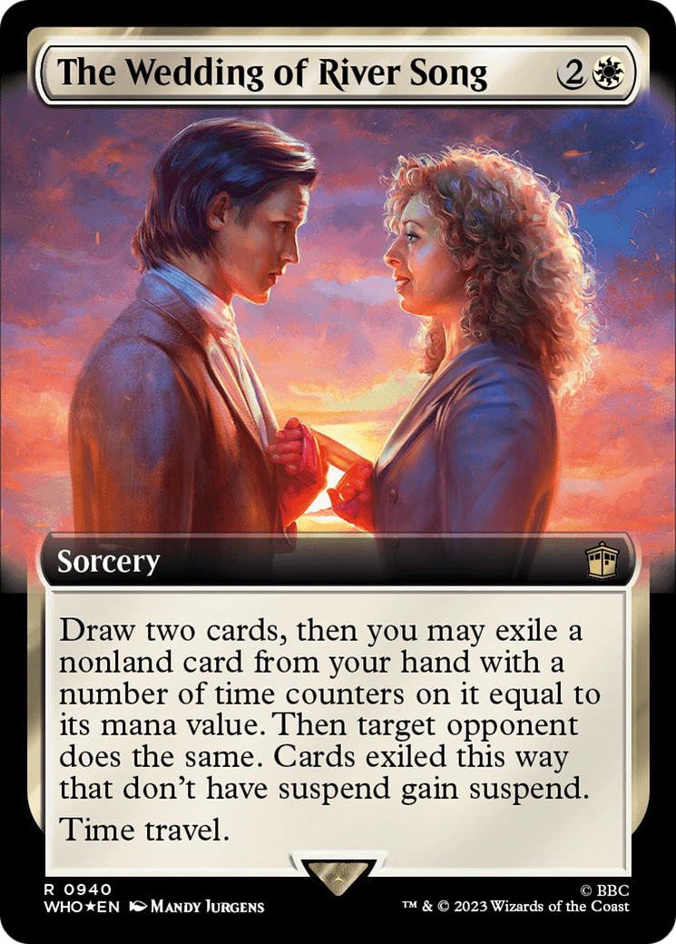The Wedding of River Song (Extended Art) (Surge Foil) [Doctor Who] | Good Games North