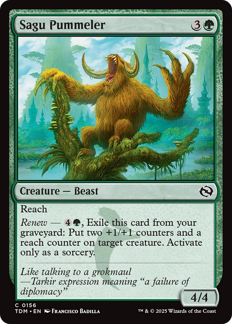 Sagu Pummeler [Tarkir: Dragonstorm] | Good Games North