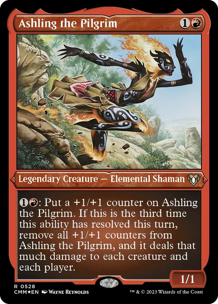 Ashling the Pilgrim (Foil Etched) [Commander Masters] | Good Games North