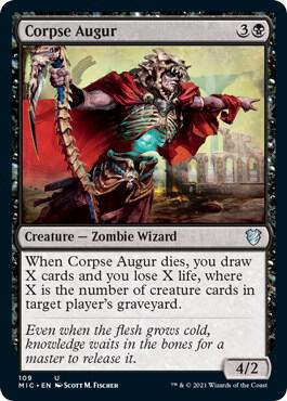 Corpse Augur (Commander: Innistrad: Midnight Hunt)  | Good Games North