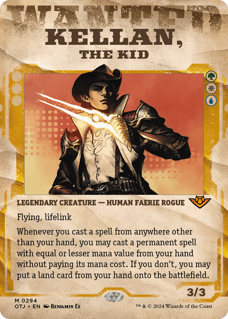 Kellan, the Kid (Showcase) [Outlaws of Thunder Junction] | Good Games North
