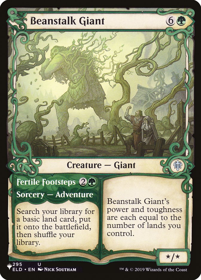 Beanstalk Giant // Fertile Footsteps (Showcase) [The List] | Good Games North
