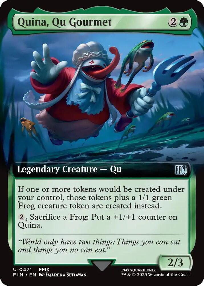 Quina, Qu Gourmet 471 (FINAL FANTASY)  - Extended Art Foil | Good Games North