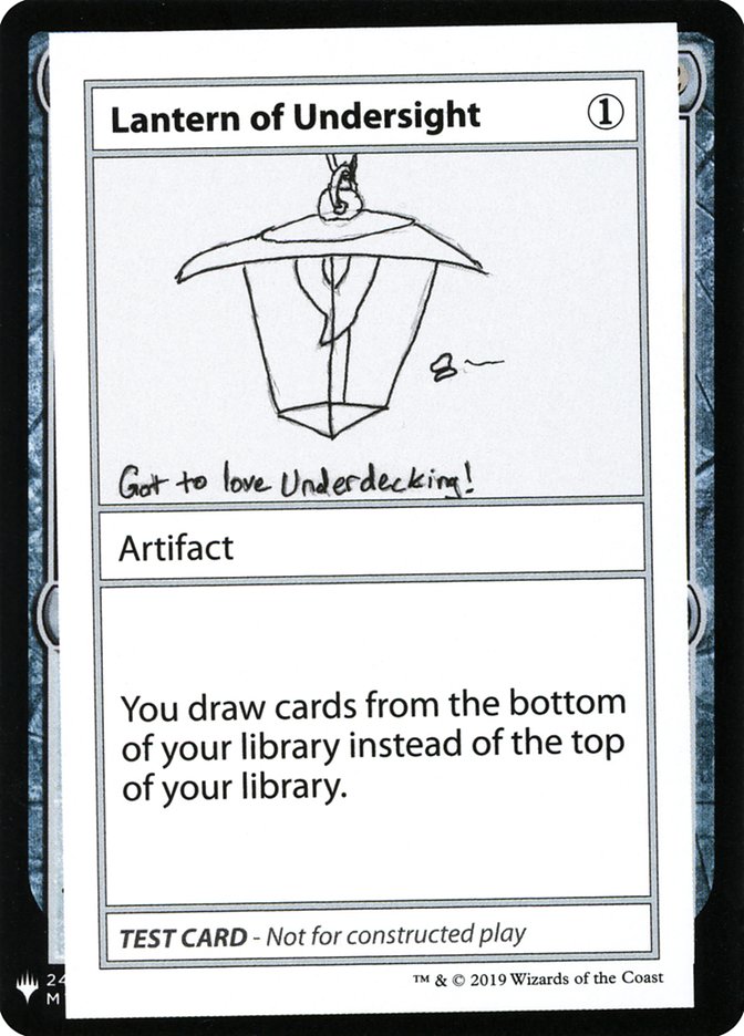 Lantern of Undersight [Mystery Booster Playtest Cards] | Good Games North