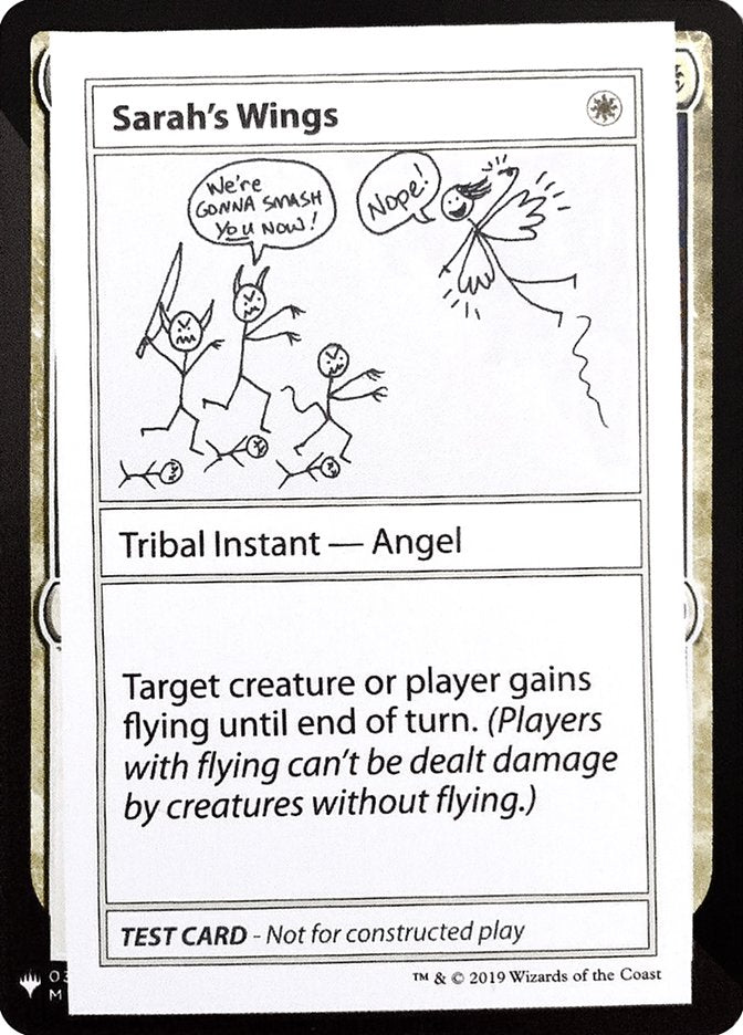 Sarah's Wings [Mystery Booster Playtest Cards] | Good Games North