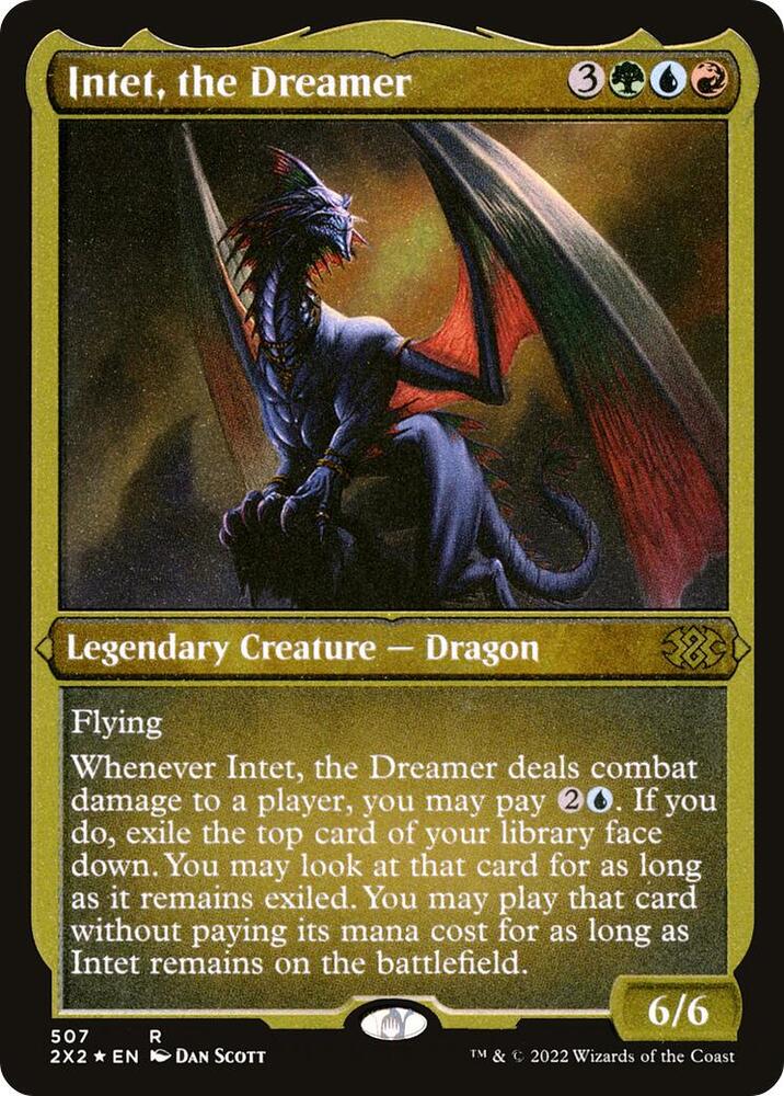 Intet the Dreamer Foil Etched (Double Masters 2022)  - Foil | Good Games North