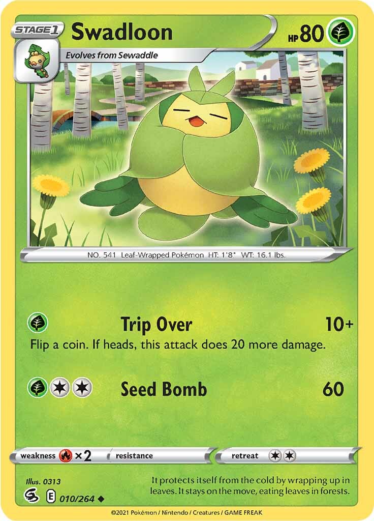 Swadloon (010/264) [Sword & Shield: Fusion Strike] | Good Games North