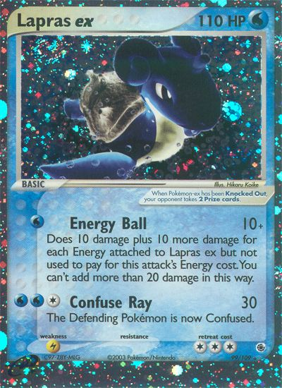 Lapras ex (99/109) [EX: Ruby & Sapphire] | Good Games North