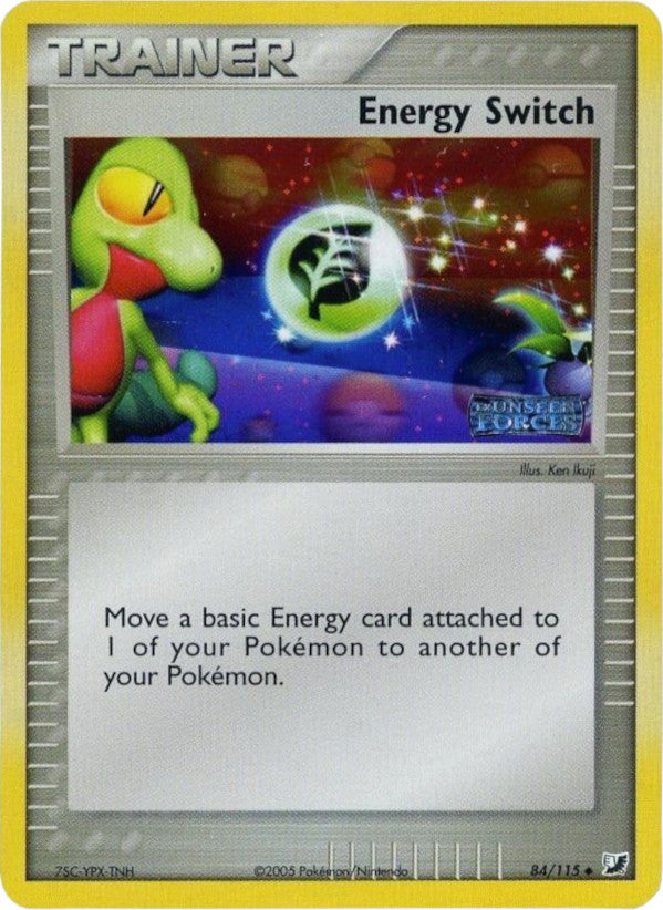 Energy Switch (84/115) (Stamped) [EX: Unseen Forces] | Good Games North