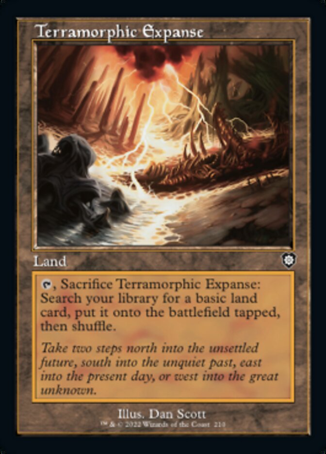 Terramorphic Expanse (Retro) [The Brothers' War Commander] | Good Games North
