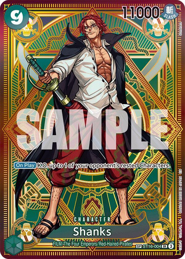 Shanks ST16-004 (A Fist of Divine Speed)  - Special Foil | Good Games North