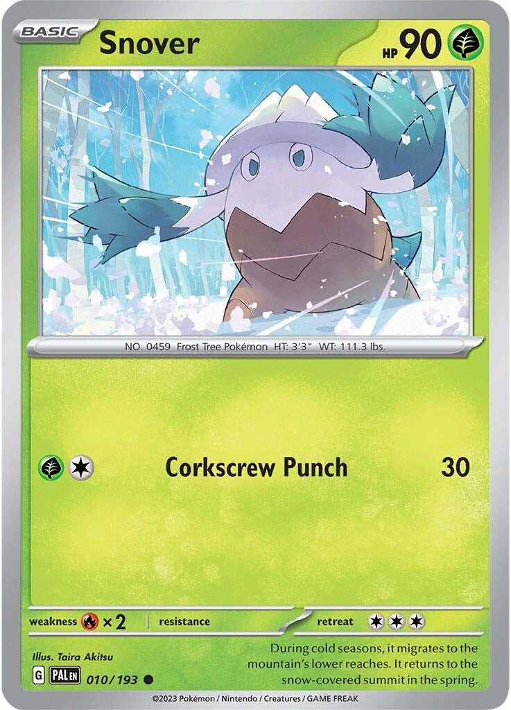 Snover (010/193) [Scarlet & Violet: Paldea Evolved] | Good Games North