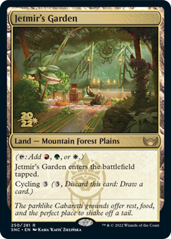 Jetmirs Garden 250 (Prerelease Cards)  - Foil | Good Games North
