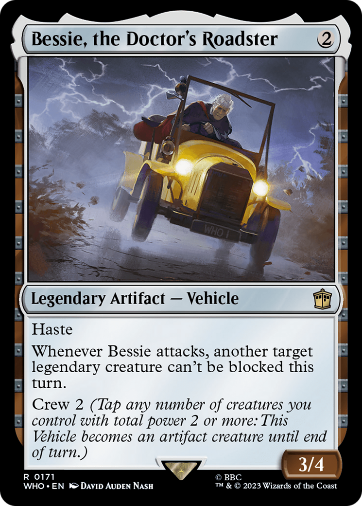 Bessie, the Doctor's Roadster [Doctor Who] | Good Games North