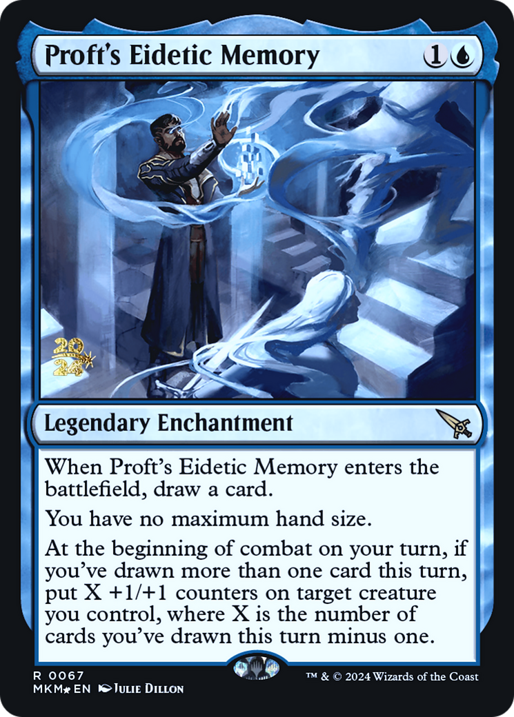 Proft's Eidetic Memory [Murders at Karlov Manor Prerelease Promos] | Good Games North