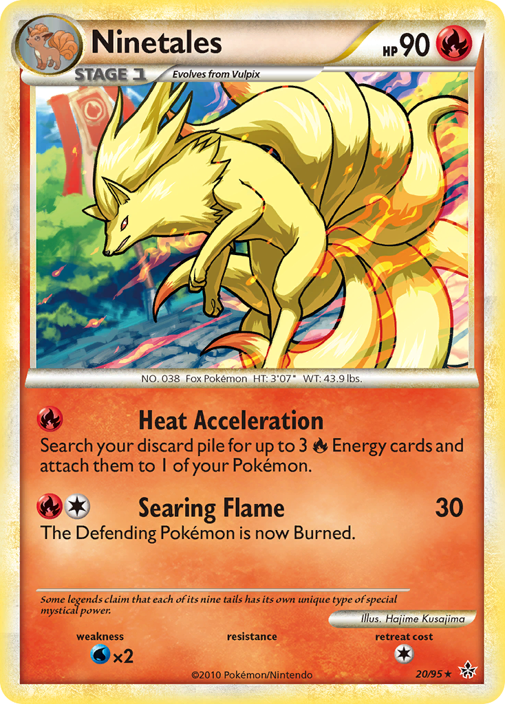 Ninetales (20/95) [HeartGold & SoulSilver: Unleashed] | Good Games North
