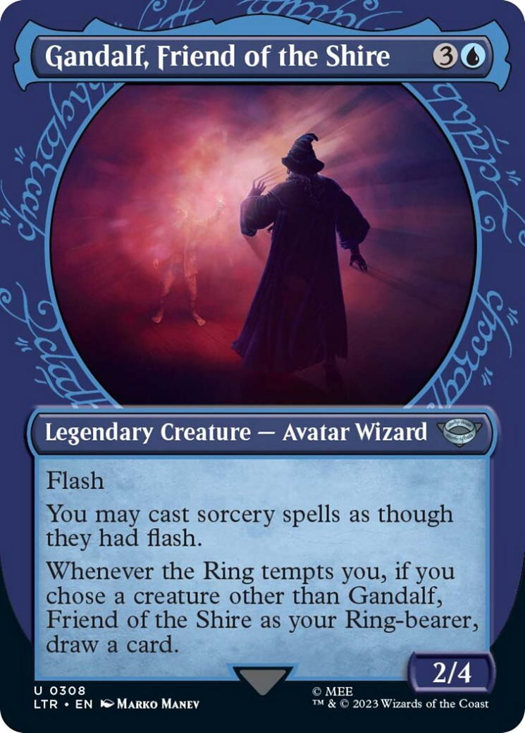Gandalf, Friend of the Shire (Showcase Ring Frame) [The Lord of the Rings: Tales of Middle-Earth] | Good Games North