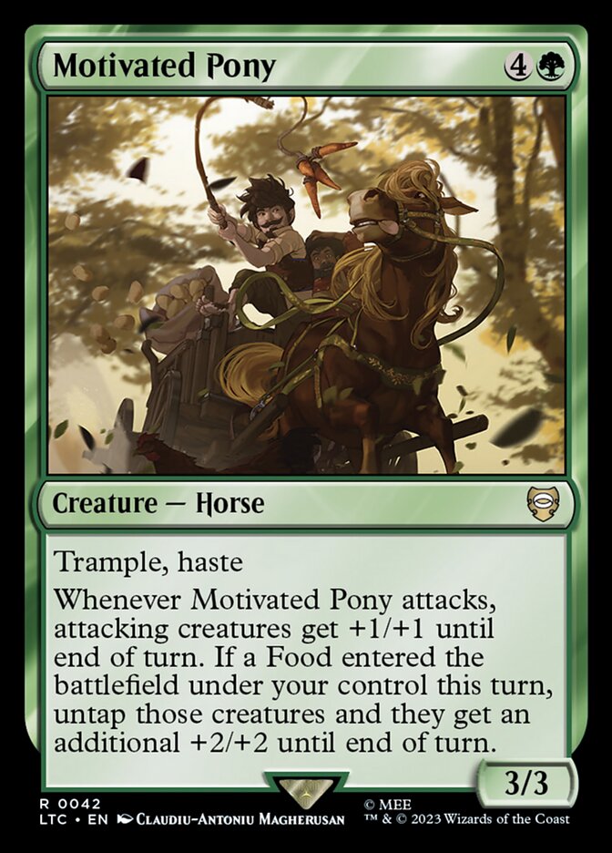 Motivated Pony (Commander: The Lord of the Rings: Tales of Middle-earth)  | Good Games North