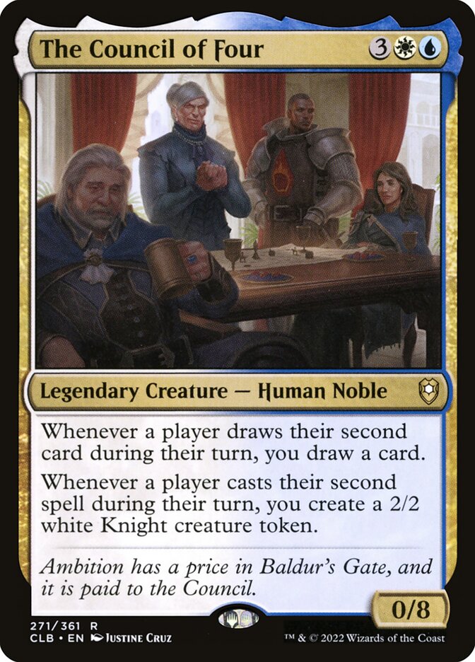 The Council of Four 271 (Commander Legends: Battle for Baldur's Gate)  | Good Games North